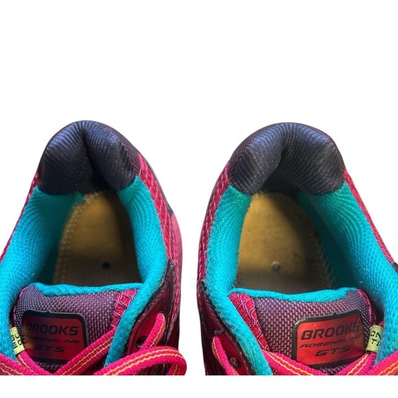 Brooks Adrenaline GTS 15 Pink Women Size 10.5 Athletic Running Sneakers - Picture 5 of 7